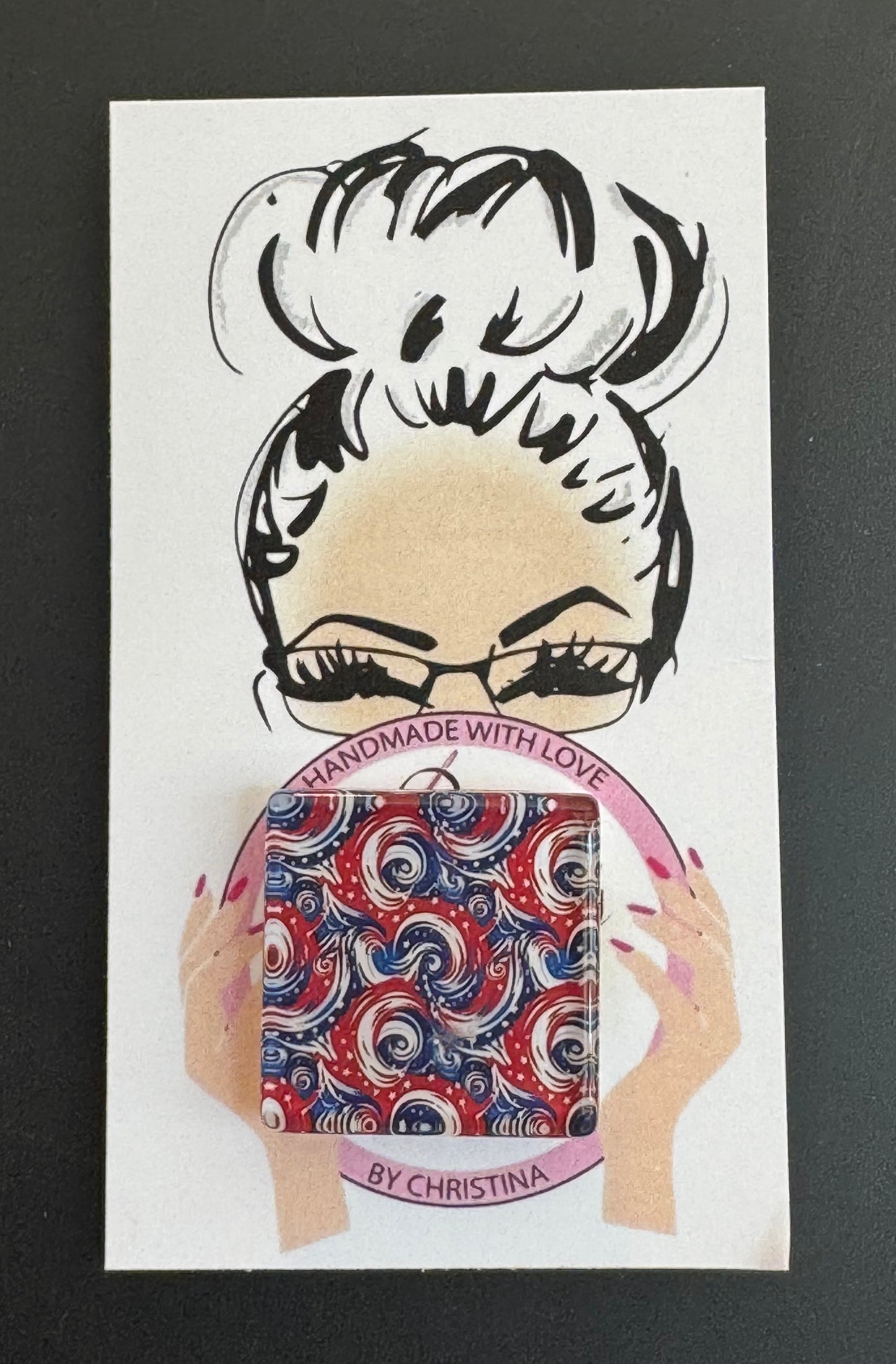 Patriotic Needle Minder