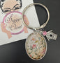Oval Floral Thread Keep