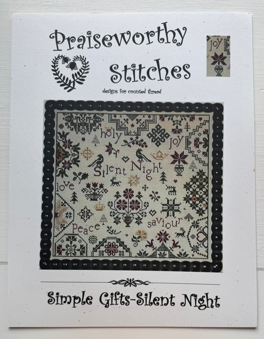 Simple Gifts - Silent Night; Praiseworthy Stitches