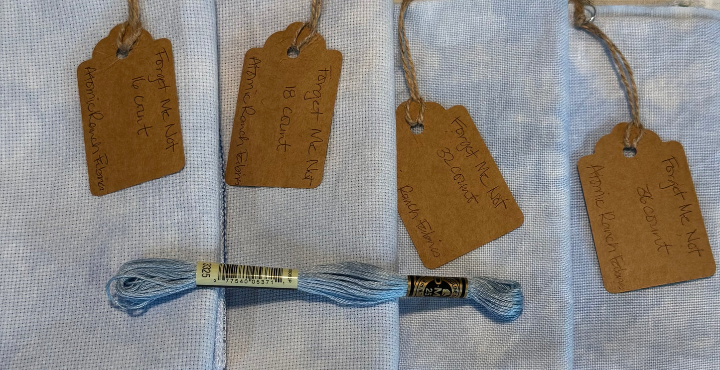 Forget-Me-Knot; Atomic Ranch Fabrics