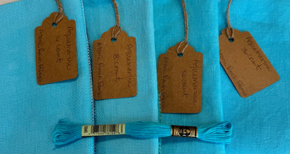 Aquamarine; Atomic Ranch Fabrics