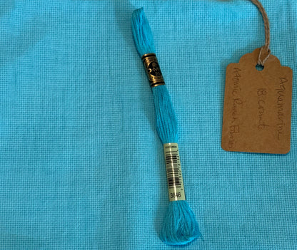 Aquamarine; Atomic Ranch Fabrics