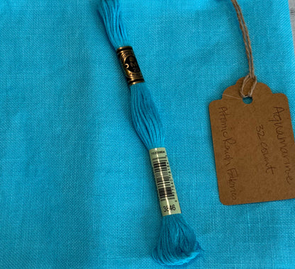 Aquamarine; Atomic Ranch Fabrics