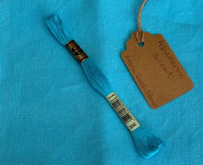 Aquamarine; Atomic Ranch Fabrics