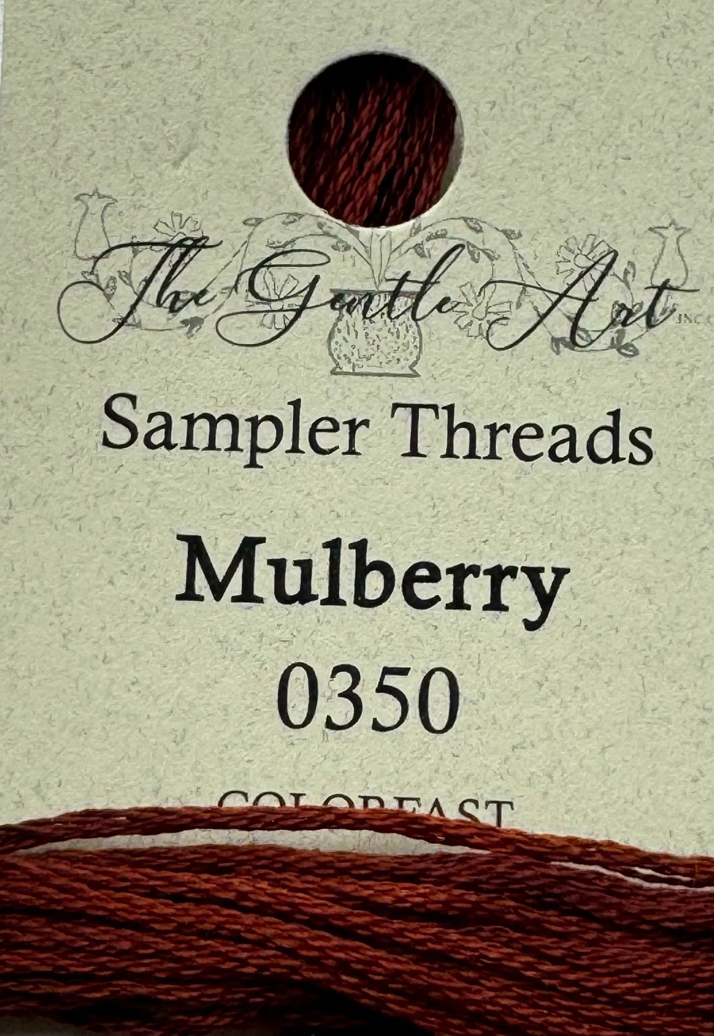 The Gentle Art Sampler Threads; Mulberry – The Cross Stitch Emporium