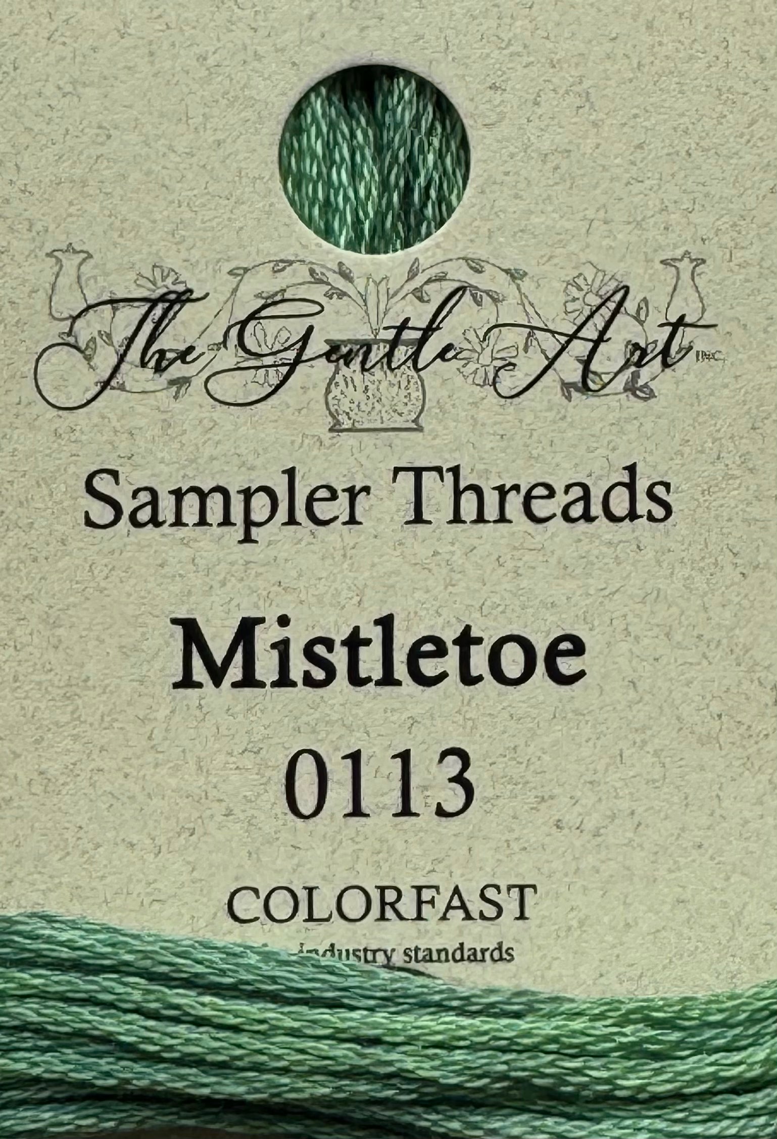 The Gentle Art Sampler Threads; Mistletoe – The Cross Stitch Emporium