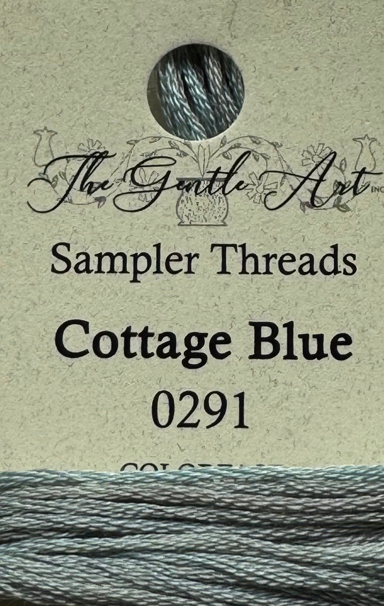 The Gentle Art Sampler Threads; Cottage Blue – The Cross Stitch Emporium