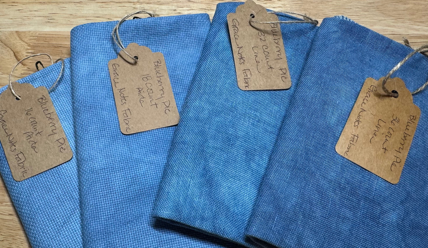 Blueberry Pie; Grace Notes Fabric