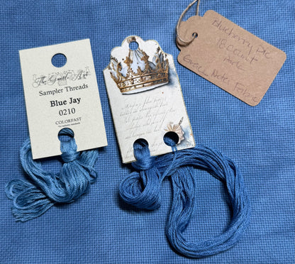 Blueberry Pie; Grace Notes Fabric