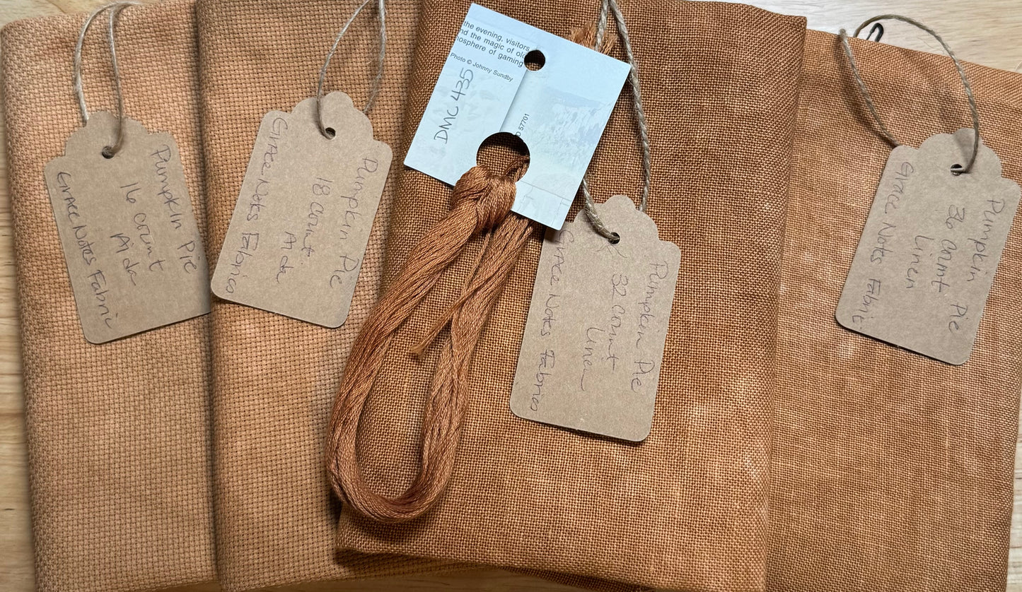 Pumpkin Pie; Grace Notes Fabric