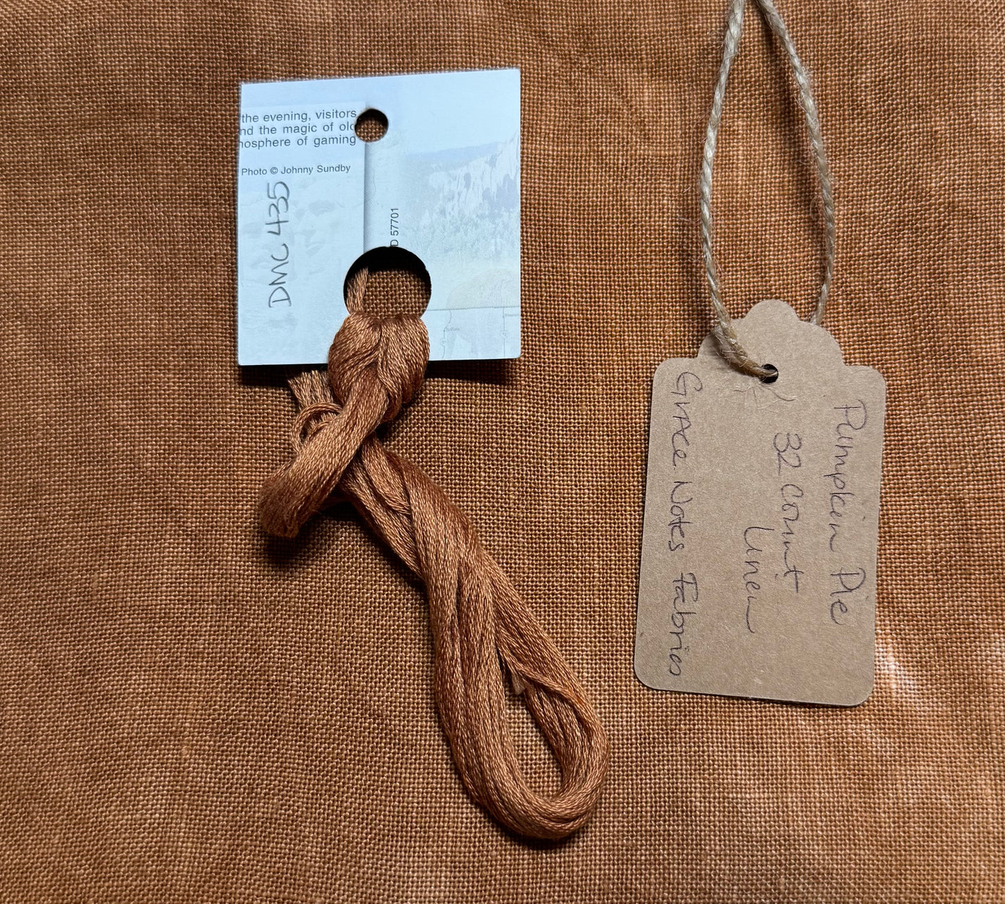 Pumpkin Pie; Grace Notes Fabric