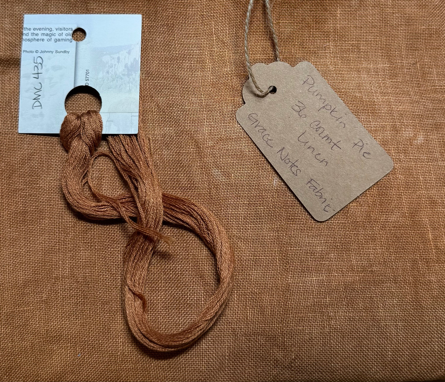 Pumpkin Pie; Grace Notes Fabric