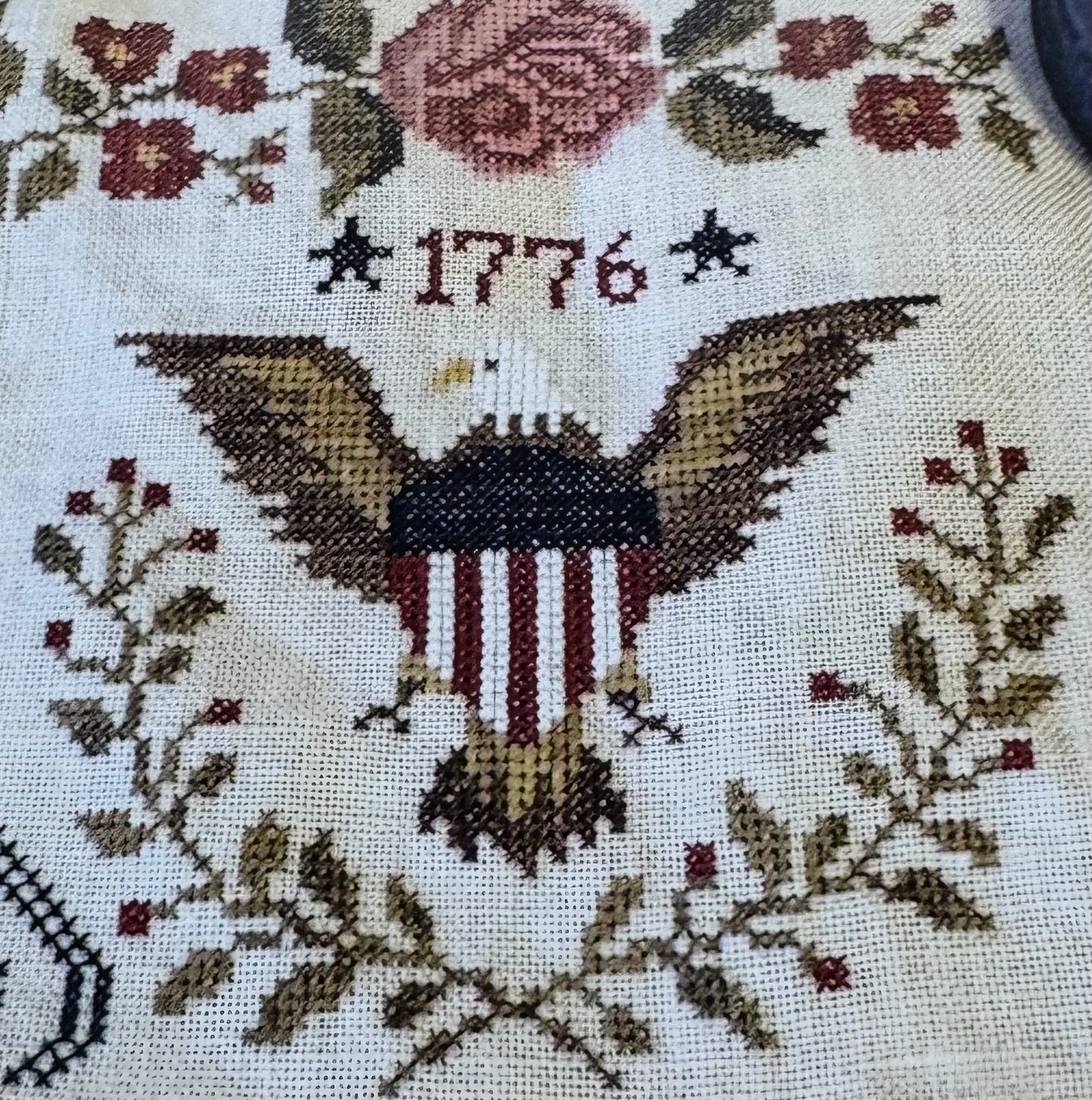 1776 Liberty Eagle; Screen Door Needleworks
