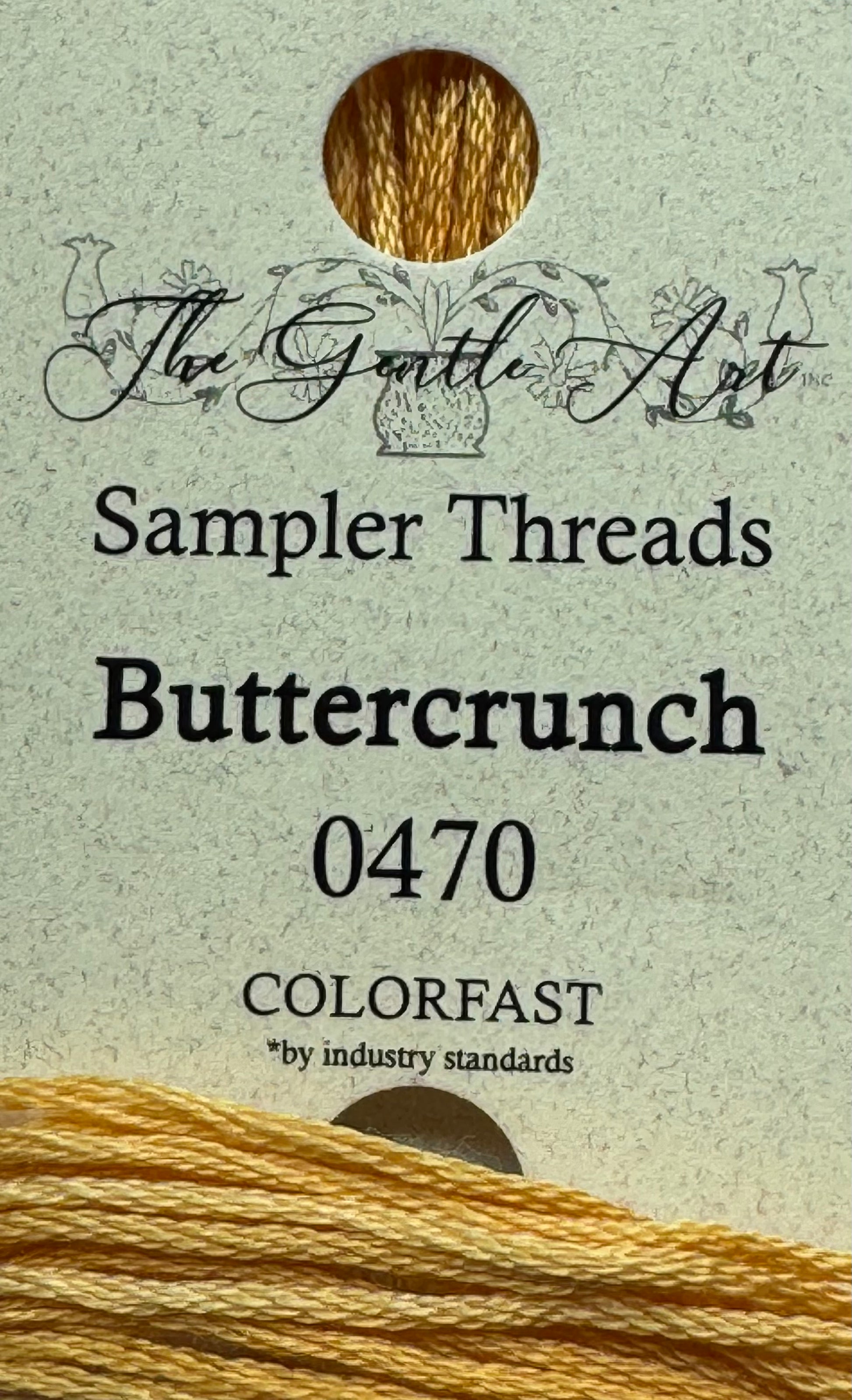 The Gentle Art Sampler Threads; Buttercrunch – The Cross Stitch Emporium