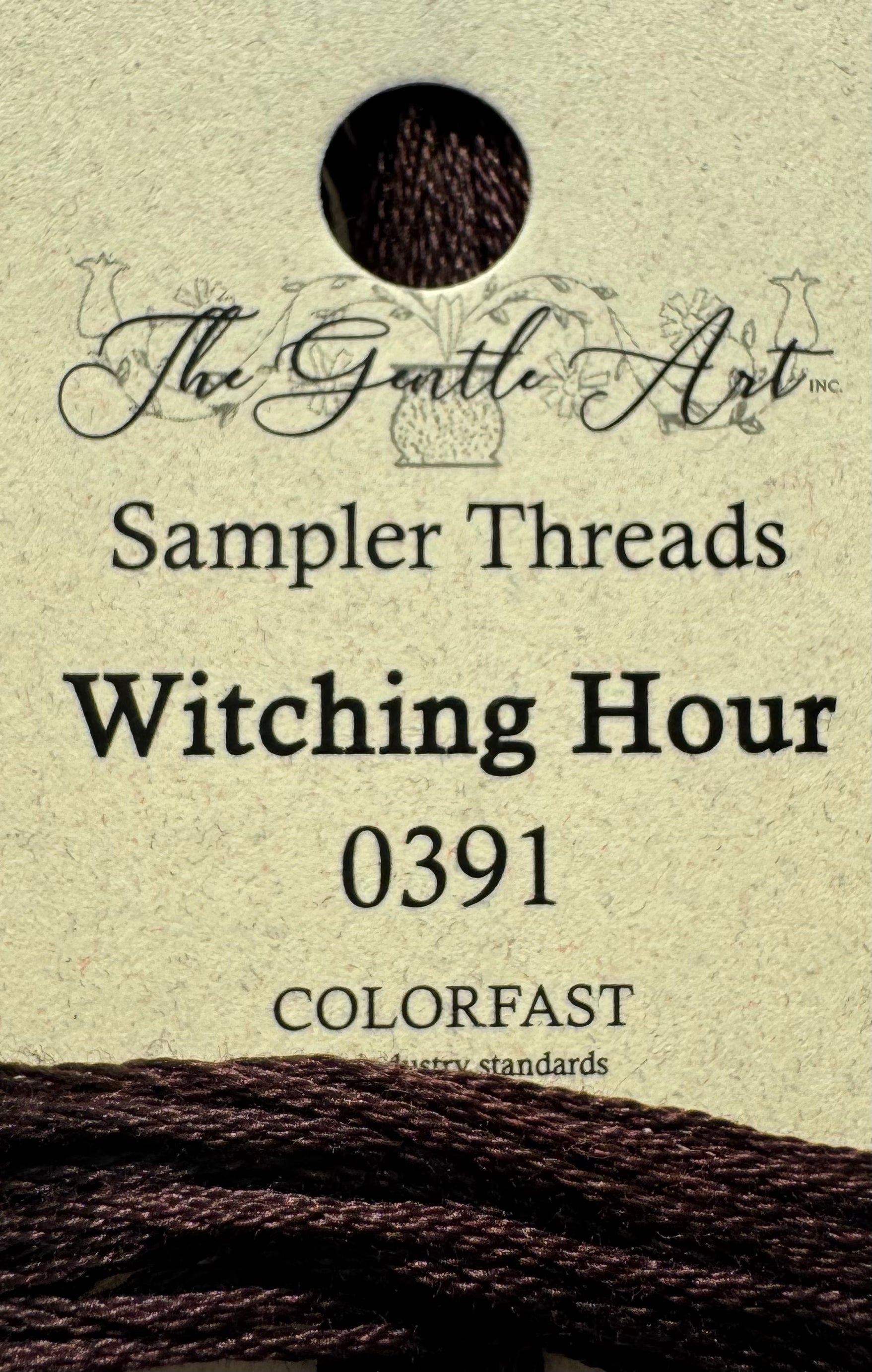 The Gentle Art Sampler Threads; Witching Hour – The Cross Stitch Emporium