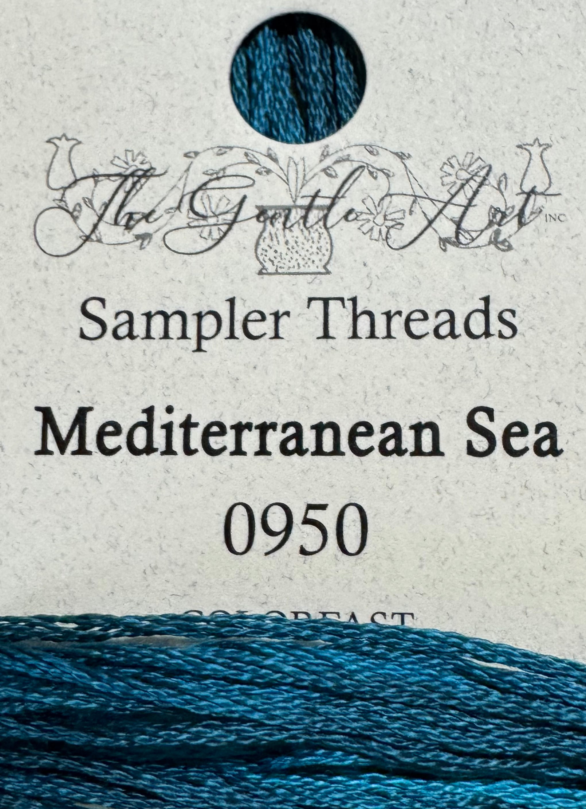 The Gentle Art Sampler Threads; Mediterranean Sea – The Cross Stitch ...