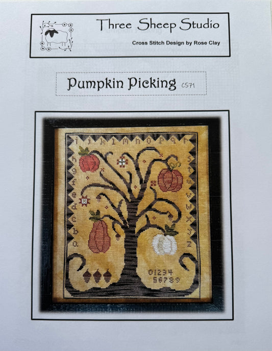 Pumpkin Picking; Three Sheep Studio