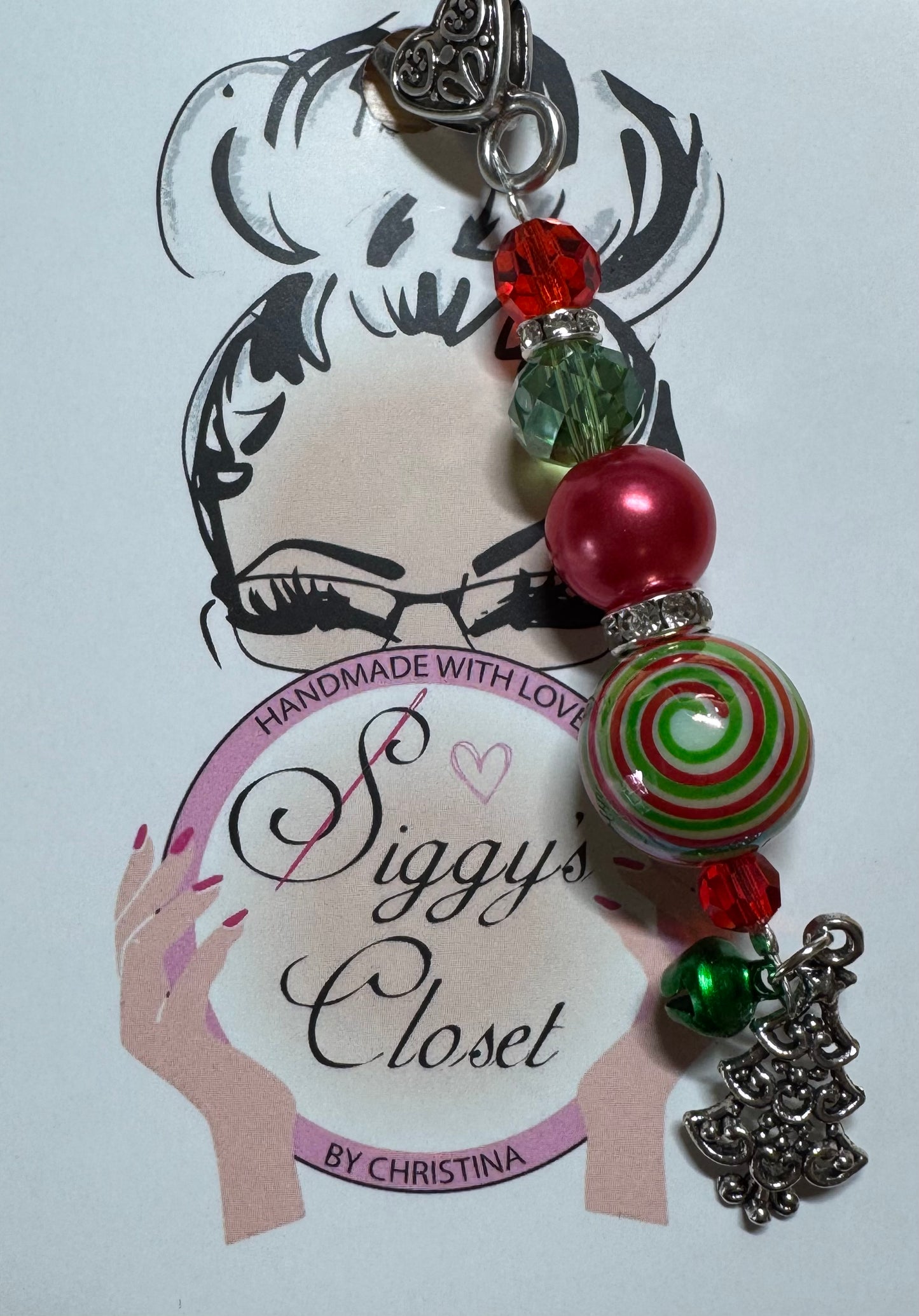 Holiday Themed Scissor FOB