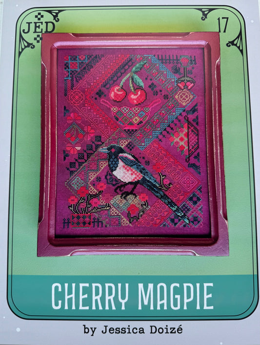 Cherry Magpie; JEDxStitch