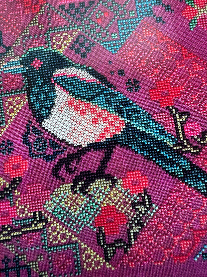 Cherry Magpie; JEDxStitch