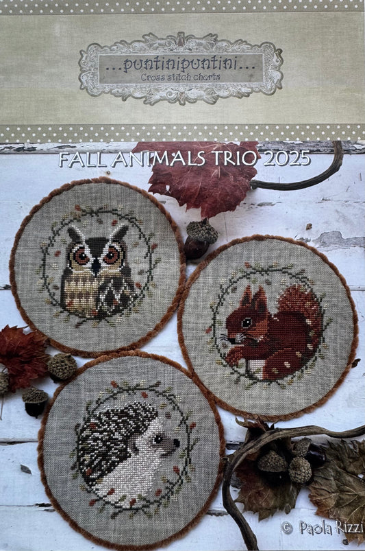 Fall Animal Trio 2025; PuntiniPuntini