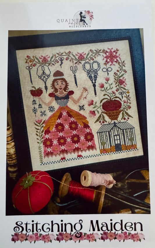 Stitching Maiden; Quaint Rose Needlearts