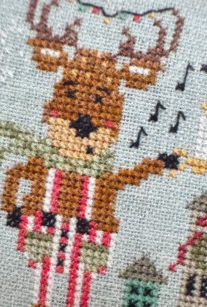Christmas Animals In Pants; Quaint Rose Needlearts