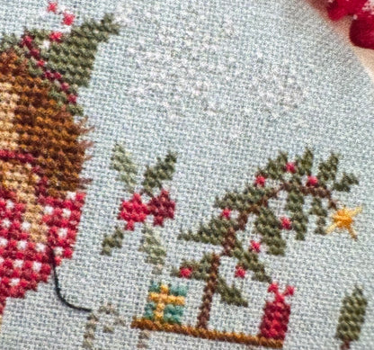 Christmas Animals In Pants; Quaint Rose Needlearts