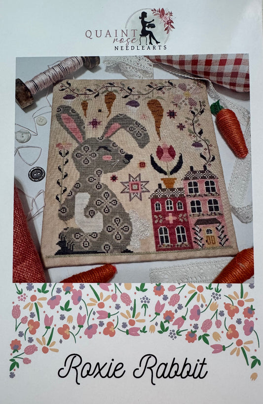 Roxie Rabbit; Quaint Rose Needlearts