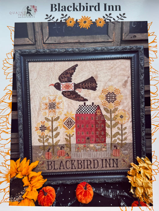 Blackbird Inn; Quaint Rose Needlearts