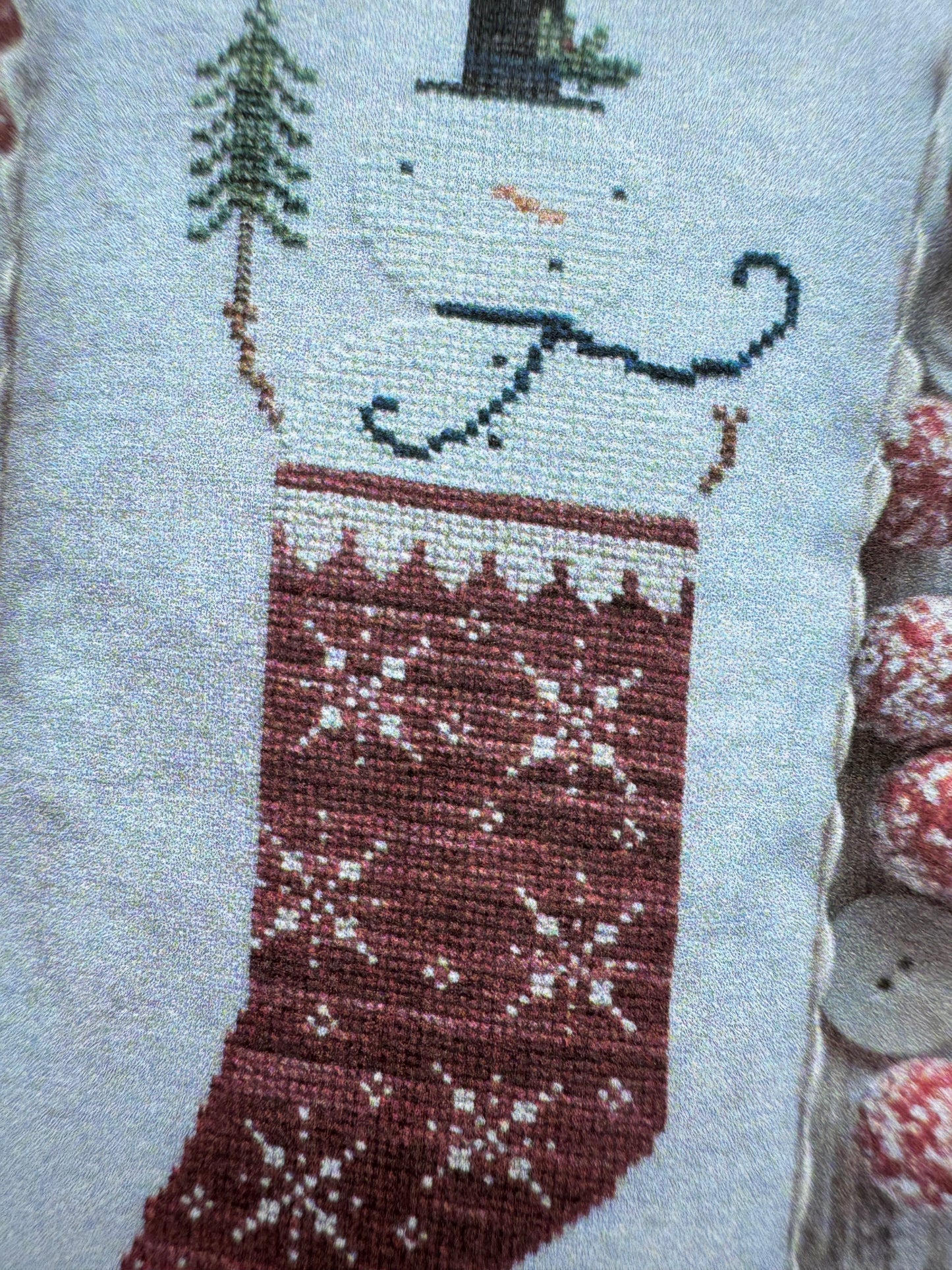 Winter Stocking; Lucy Beam