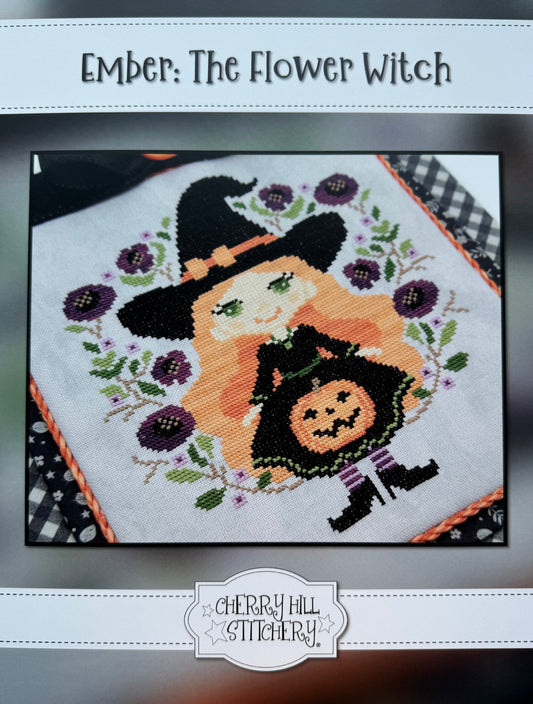 Ember: The Flower Witch; Cherry Hill Stitchery