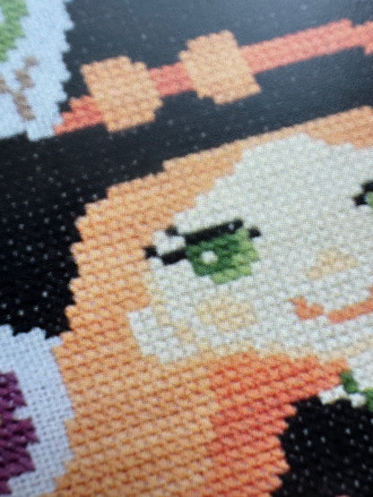 Ember: The Flower Witch; Cherry Hill Stitchery