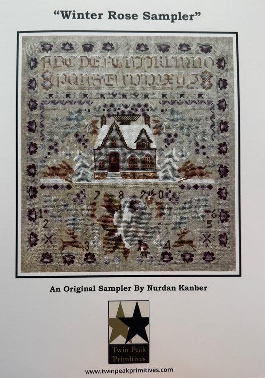Winter Rose Sampler; Twin Peak Primitives