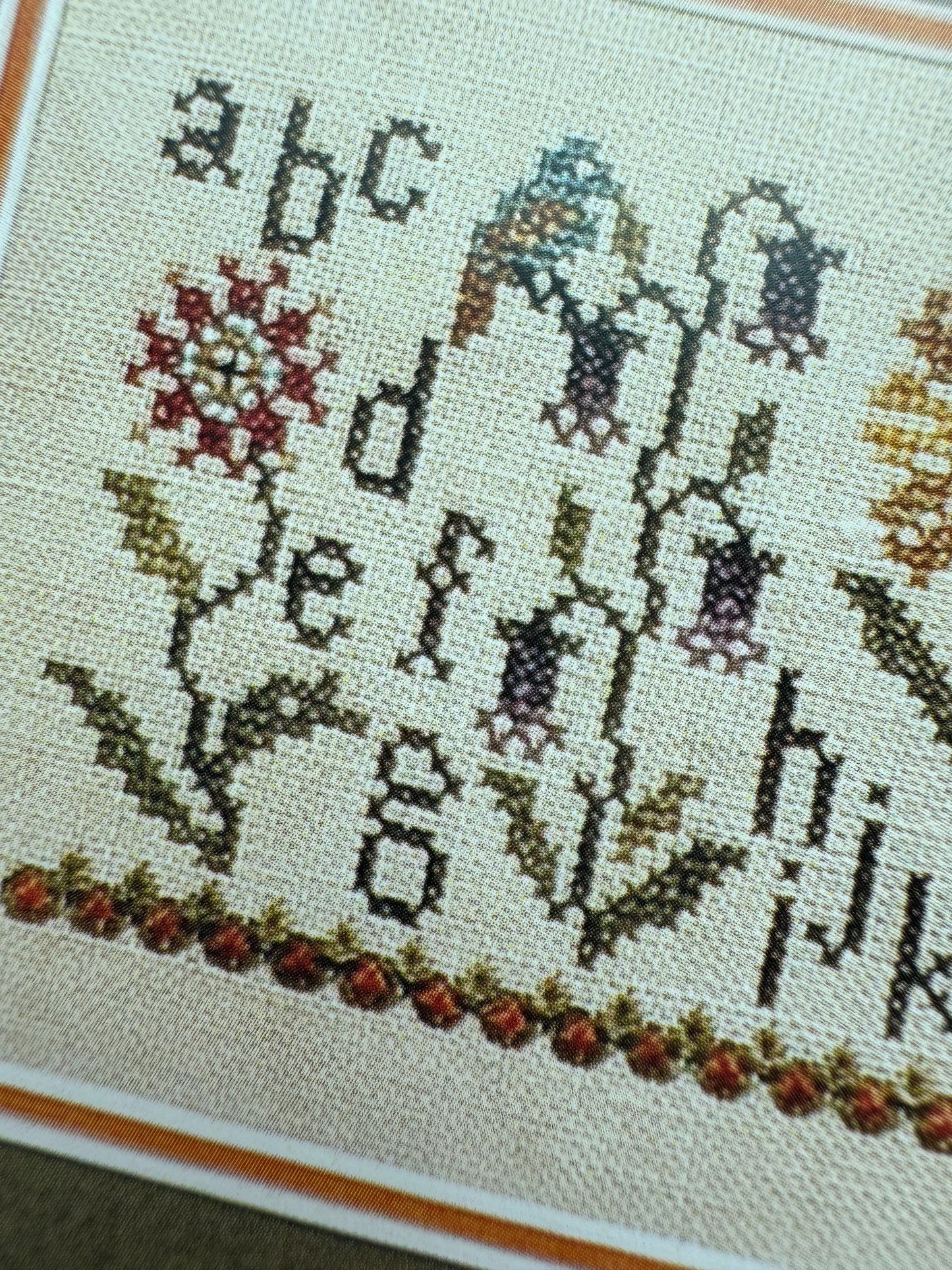 Autumn Alphabet Garden Set; Jeannette Douglas Designs
