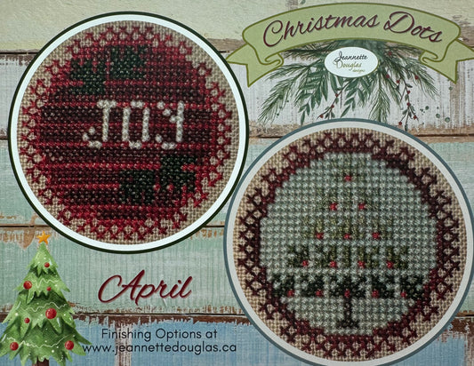 Christmas Dots - April; Jeannette Douglas Designs