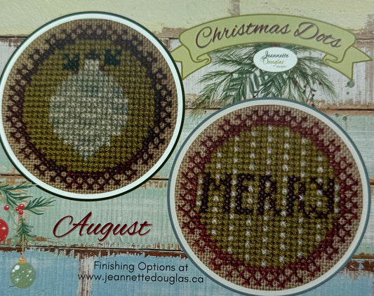 Christmas Dots - August; Jeannette Douglas Designs