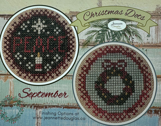 Christmas Dots - September Jeannette Douglas Designs