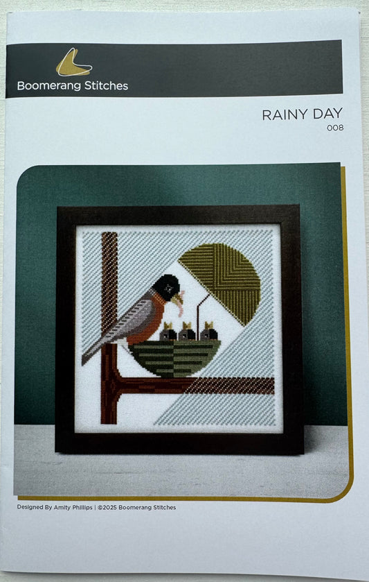 Rainy Day; Boomerang Stitches