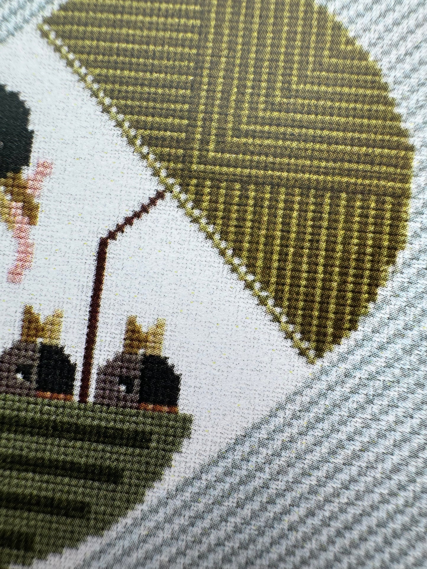 Rainy Day; Boomerang Stitches