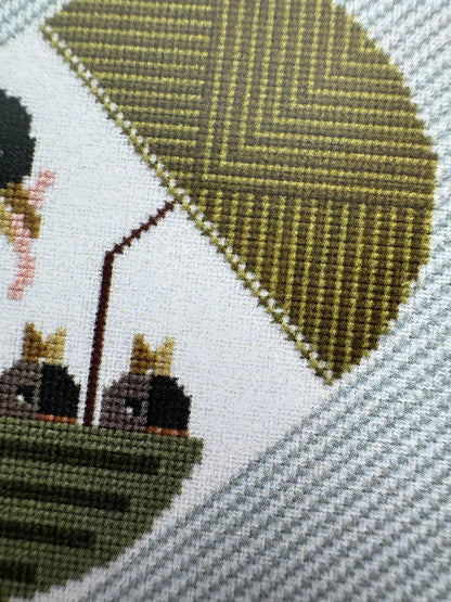 Rainy Day; Boomerang Stitches