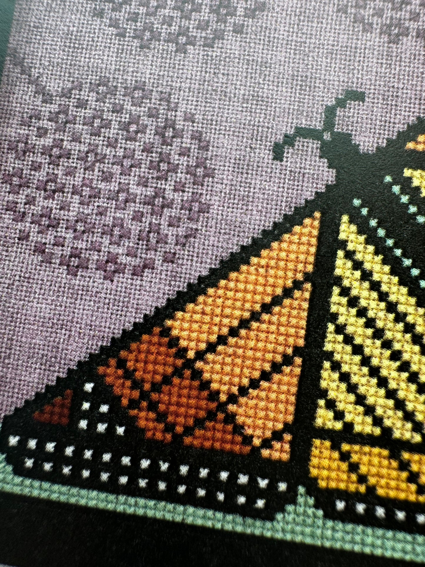 Milkweed & Monarch; Boomerang Stitches
