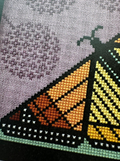 Milkweed & Monarch; Boomerang Stitches