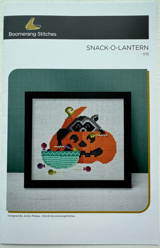 Snack-o-Lantern; Boomerang Stitches