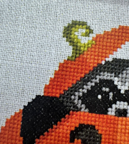 Snack-o-Lantern; Boomerang Stitches