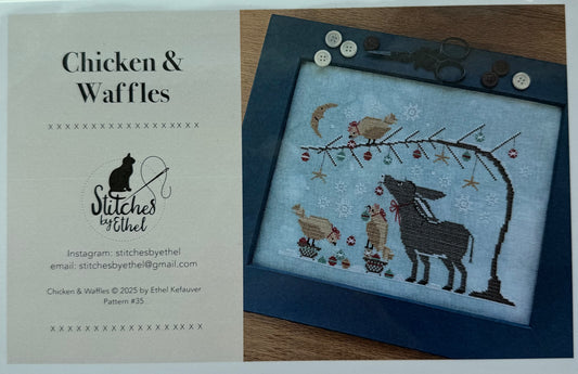 Chicken & Waffles; Stitches by Ethel