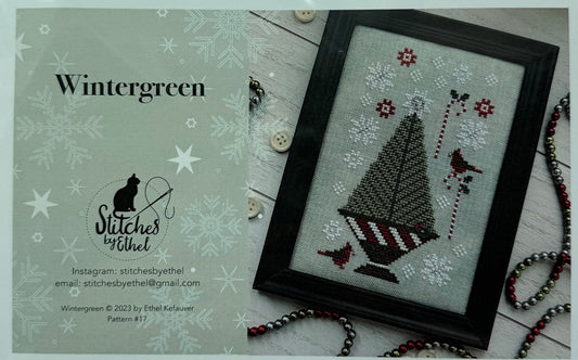 Wintergreen; Stitches by Ethel