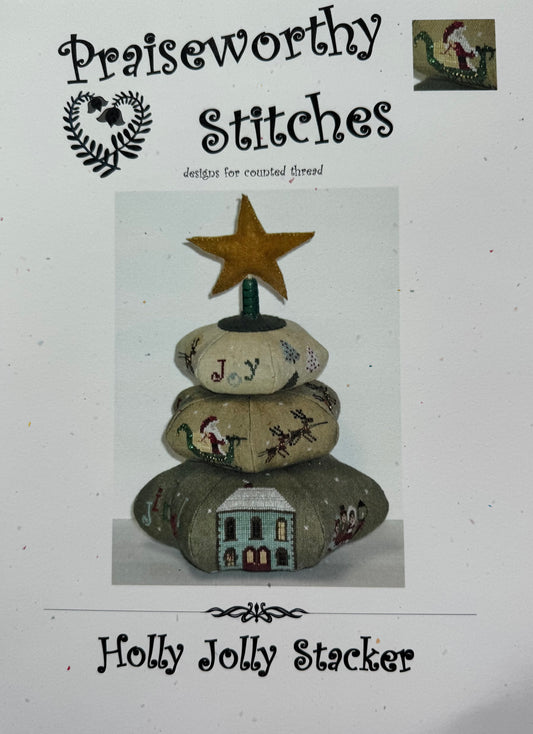 Holly Jolly Stacker; Praiseworthy Stitches