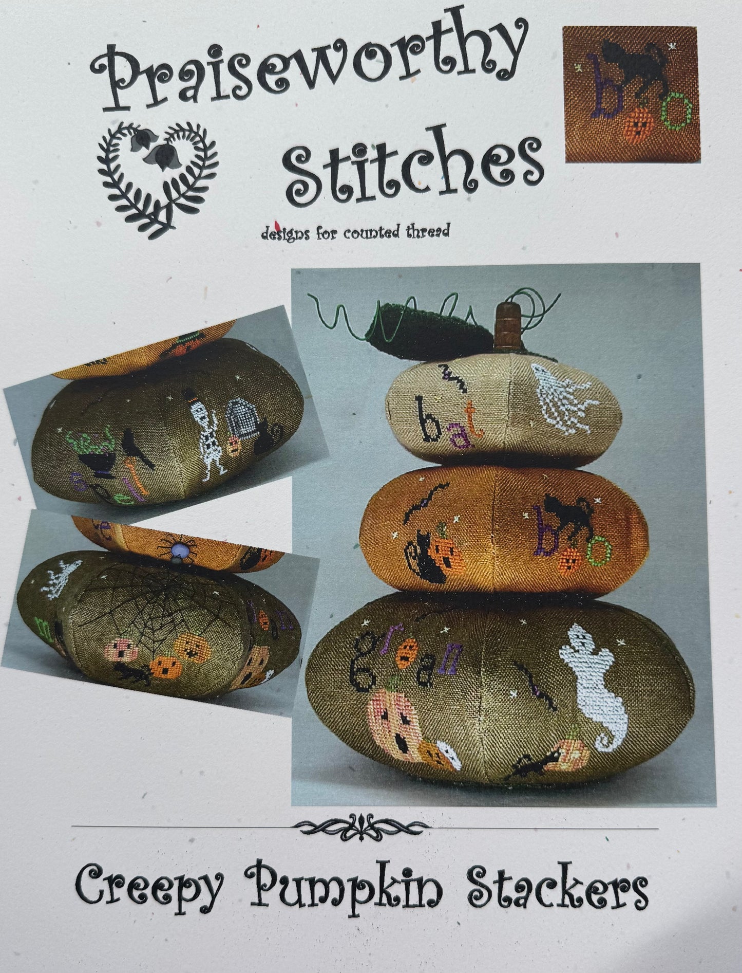 Creepy Pumpkin Stackers; Praiseworthy Stitches
