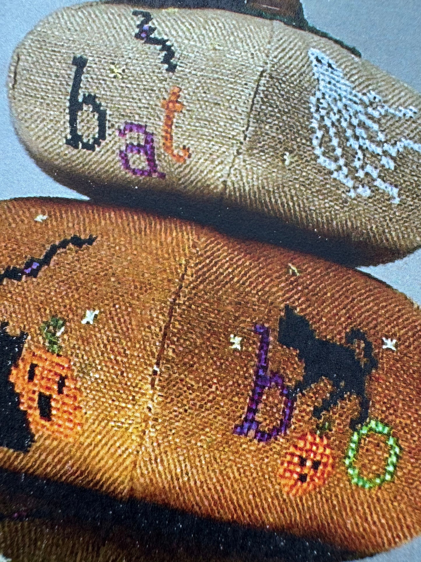 Creepy Pumpkin Stackers; Praiseworthy Stitches